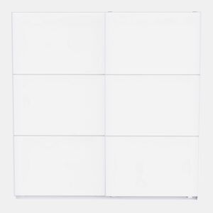 Roupeiro ALHAMBRA 221x223cm 2 portas de correr branco