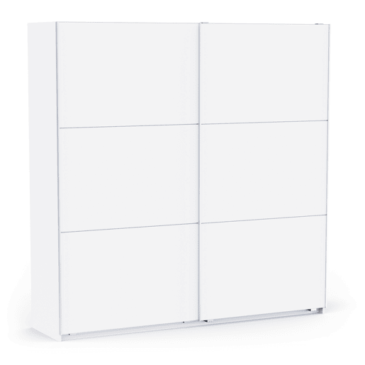 Roupeiro ALHAMBRA 221x223cm 2 portas de correr branco