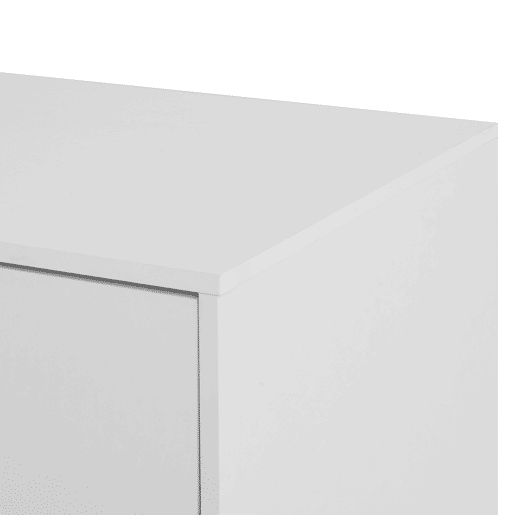 Cómoda NELS com 3 gavetas branco