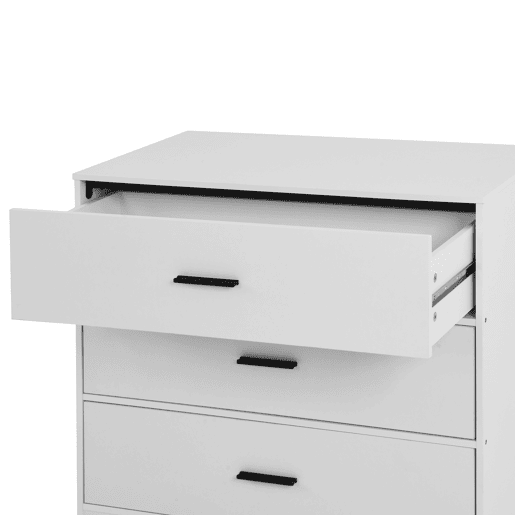 Cómoda NELS com 3 gavetas branco