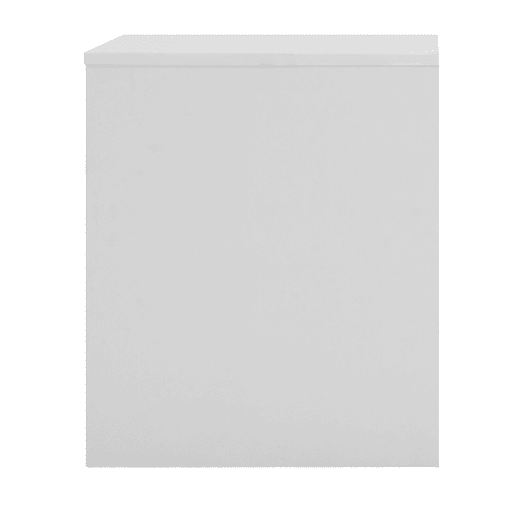 Mesa de cabeceira NELS com 2 gavetas branco
