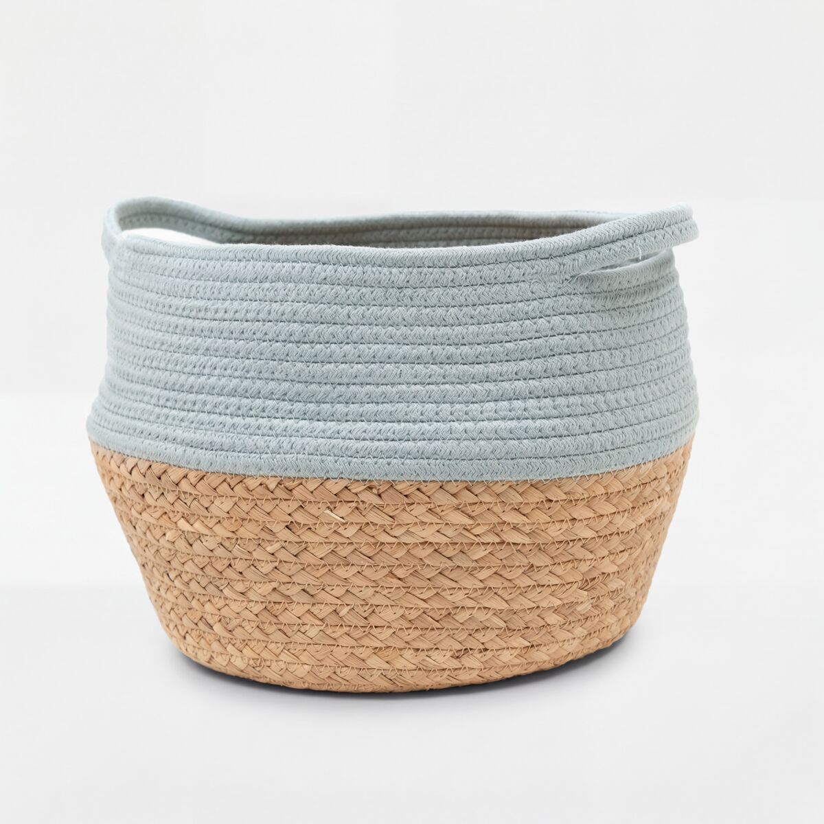 Cesta fibra vegetal y algodón BAILEN