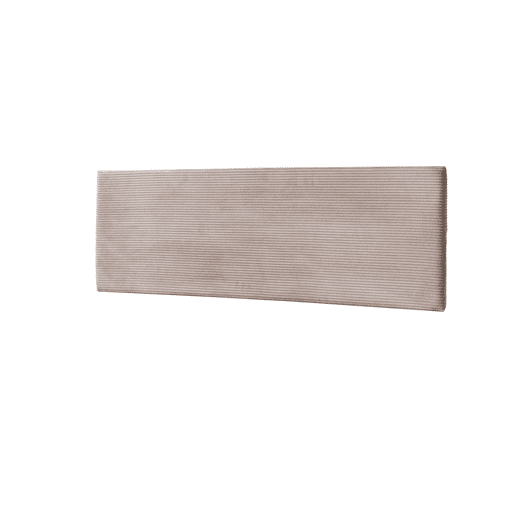 Cabeceira DA VINCI 160x55x7,5cm bombazine castanho claro