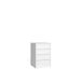 Cajonera MONTADA BLOCK de 4 cajones Cajonera MONTADA BLOCK de 4 cajones Blanco