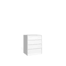 Cómoda MONTADO BLOCK com 4 gavetas 72,5x60x45cm branca