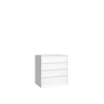 Cómoda MONTADO BLOCK com 4 gavetas 72,5x70x45cm branca