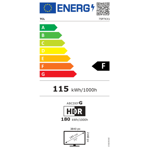 TV 75 polegadas TCL 75P7K 4K Smart TV TV 75 polegadas TCL 75P7K 4K Smart TV
