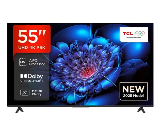Tv 55 pulgadas tcl 55p6k 4k smart tv