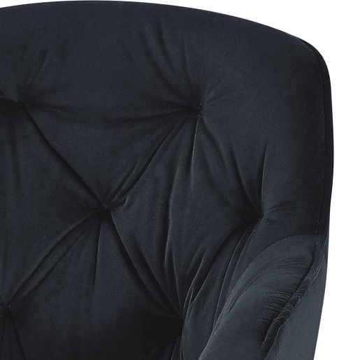 Conjunto de 2 cadeiras SILVIA cor preto Conjunto de 2 cadeiras SILVIA cor preto