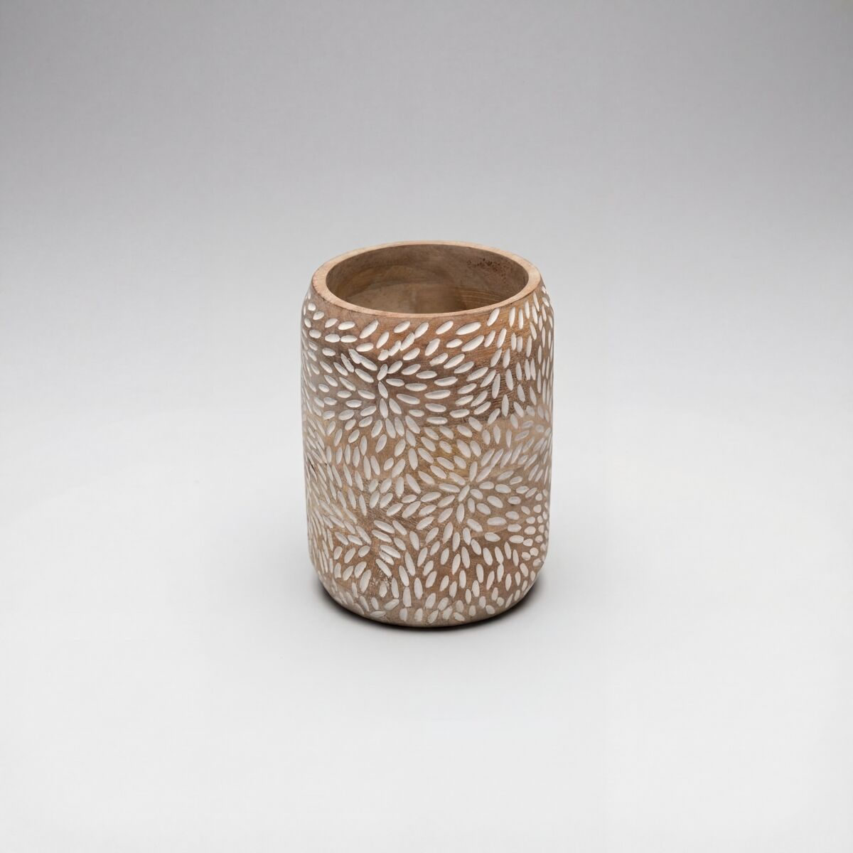 Jarrón floral MANGO 20x15x15cm