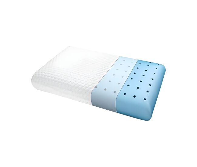 Almohada visco air perforada media 60cm marca hilding