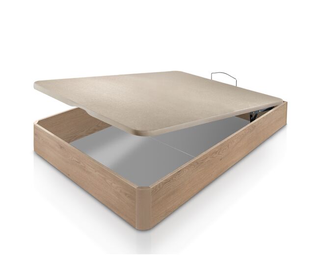 Canapé de madera 135x190cm woodspace y9 nut somnalis