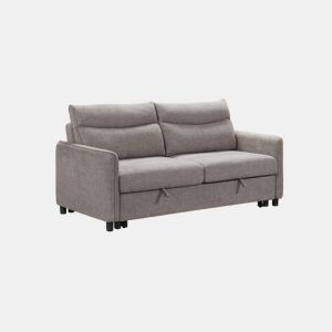 Sofá cama DALLAS de 3 lugares cinza escuro