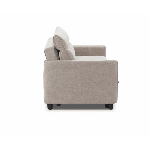 Sofá cama DALLAS de 3 lugares cinza claro