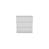 Cómoda OSLO com 3 gavetas branco