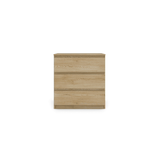 Cómoda OSLO com 3 gavetas carvalho Cómoda OSLO com 3 gavetas carvalho