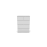 Cómoda OSLO com 5 gavetas cor branco