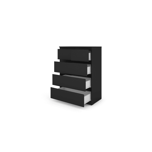 Cómoda OSLO com 5 gavetas cor preto Cómoda OSLO com 5 gavetas cor preto