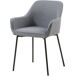 Pack de 2 sillas VIOLET color gris Pack de 2 sillas VIOLET color gris Gris