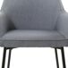 Pack de 2 sillas VIOLET color gris Pack de 2 sillas VIOLET color gris Gris