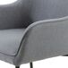 Pack de 2 sillas VIOLET color gris Pack de 2 sillas VIOLET color gris Gris