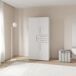 Armario VERSATIL 90x188cm con 3 puertas y 2 cajones blanco Armario VERSATIL 90x188cm con 3 puertas y 2 cajones blanco Blanco
