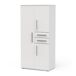 Armario VERSATIL 90x188cm con 3 puertas y 2 cajones blanco Armario VERSATIL 90x188cm con 3 puertas y 2 cajones blanco Blanco