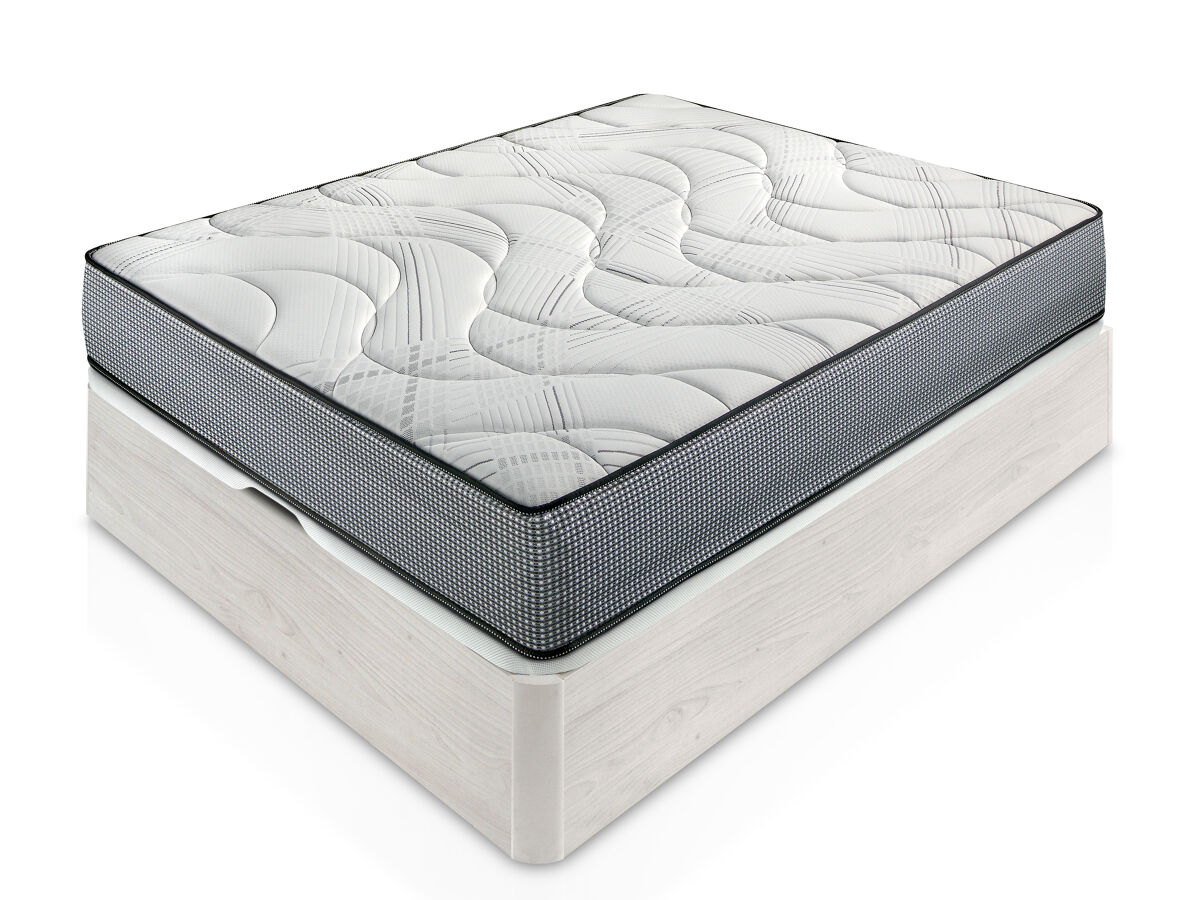 Pack colchón con canapé 150x190cm glaciar XTRA H9 SOMNALIS