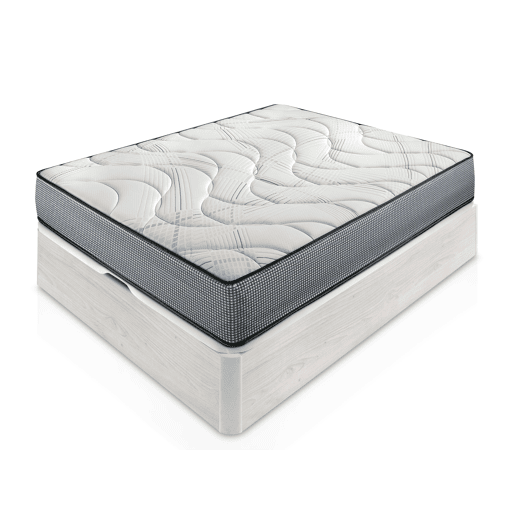 Conjunto colchão com sommier 150x190cm glaciar XTRA H9 SOMNALIS