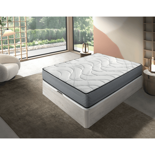 Conjunto colchão com sommier 150x190cm glaciar XTRA H9 SOMNALIS