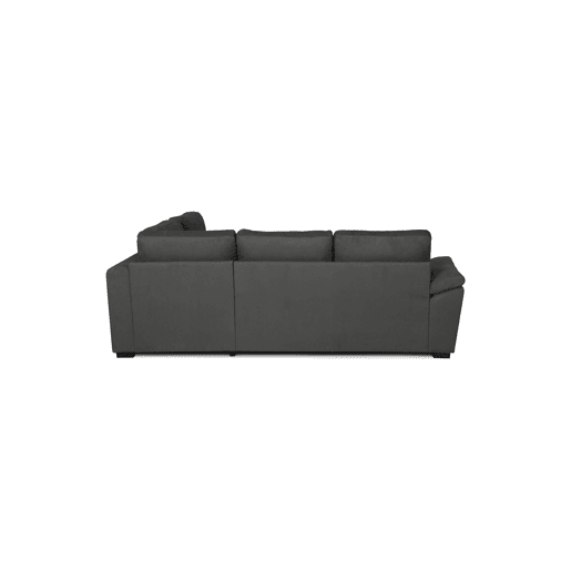 Sofá de canto reversível com cama HURLEY cor cinza escuro Sofá de canto reversível com cama HURLEY cor cinza escuro