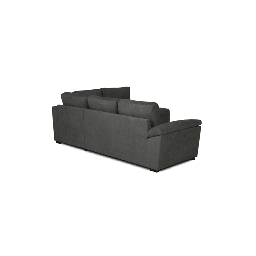 Sofá de canto reversível com cama HURLEY cor cinza escuro Sofá de canto reversível com cama HURLEY cor cinza escuro