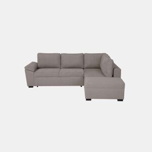 Sofá de canto reversível com cama HURLEY cor vison