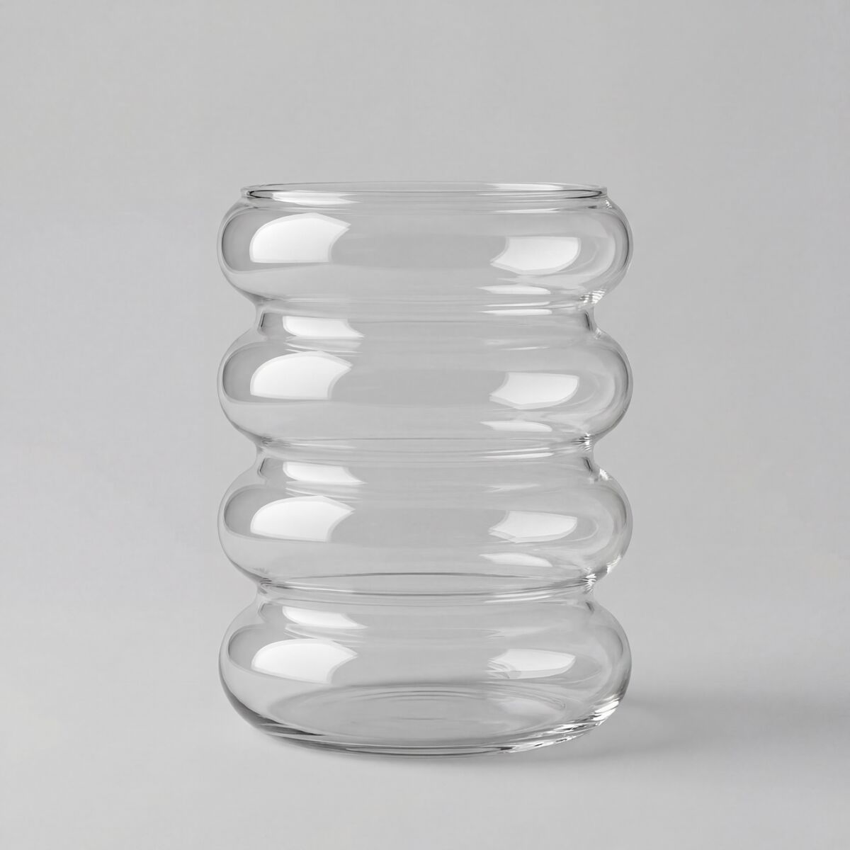 Jarrón BUBBLE 24x18,8x18,8cm marca TREND GLASS