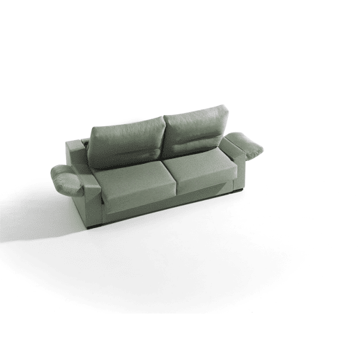 Sofá cama 3 lugares NIMBUS na cor verde