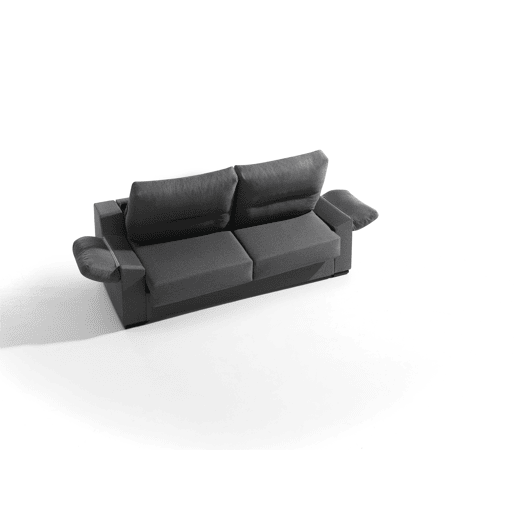 Sofá cama 3 lugares NIMBUS na cor antracite