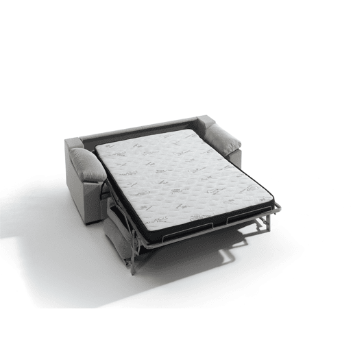 Sofá cama 3 lugares NIMBUS na cor cinza claro