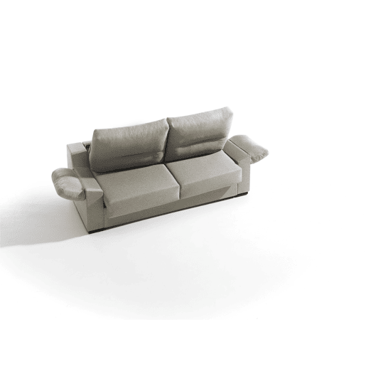 Sofá cama 3 lugares NIMBUS na cor bege