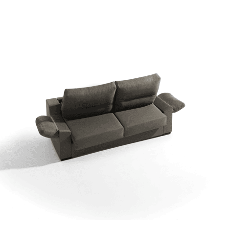Sofá cama 3 lugares NIMBUS na cor castanho Sofá cama 3 lugares NIMBUS na cor castanho