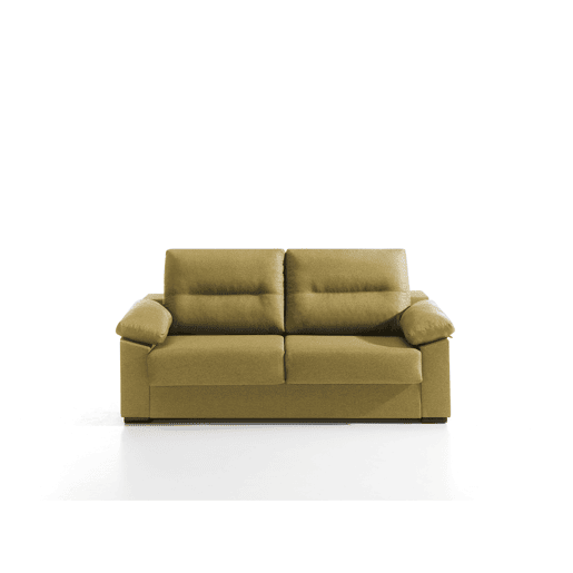 Sofá cama 3 lugares NIMBUS na cor mostarda Sofá cama 3 lugares NIMBUS na cor mostarda
