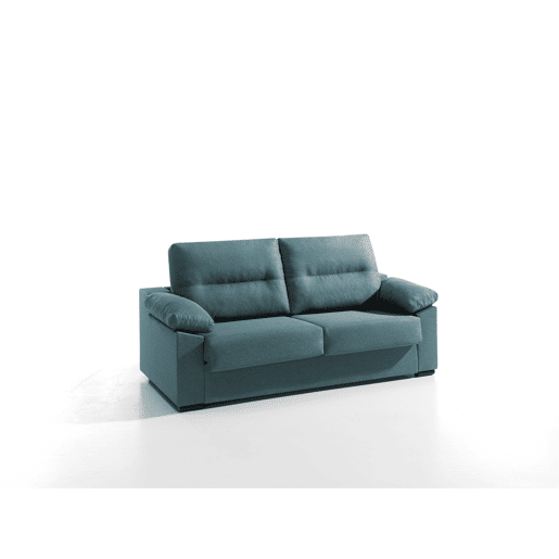 Sofá cama 3 lugares NIMBUS na cor turquesa