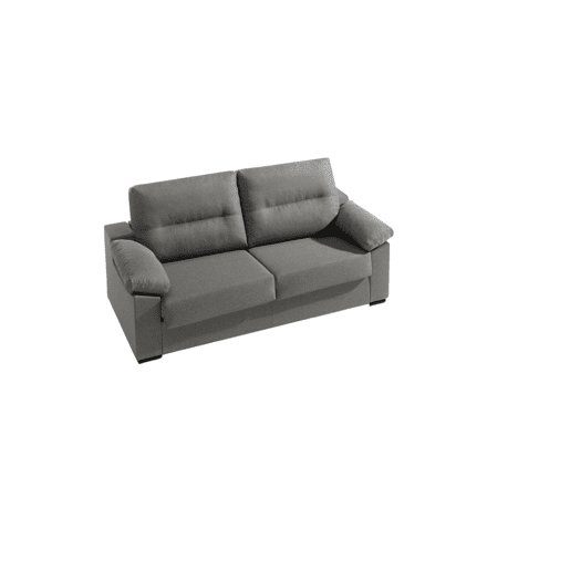 Sofá cama 3 lugares NIMBUS na cor cinza médio