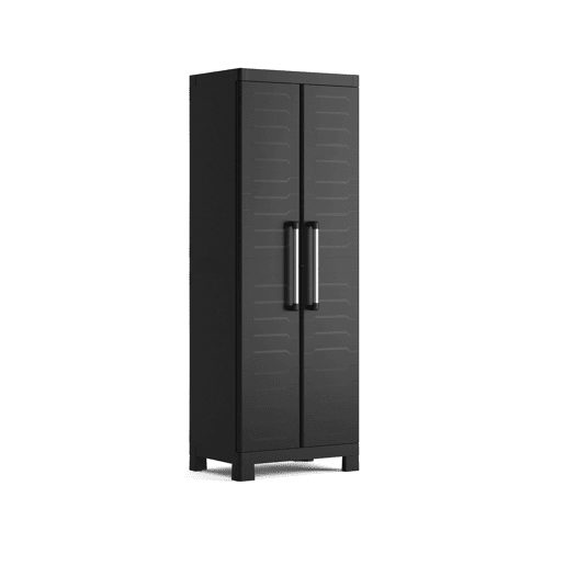 Armário resina alto DETROIT 65x182x45cm preto