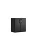 Armario de resina DETROIT XL bajo 89x93x54cm negro Armario de resina DETROIT XL bajo 89x93x54cm negro Negro