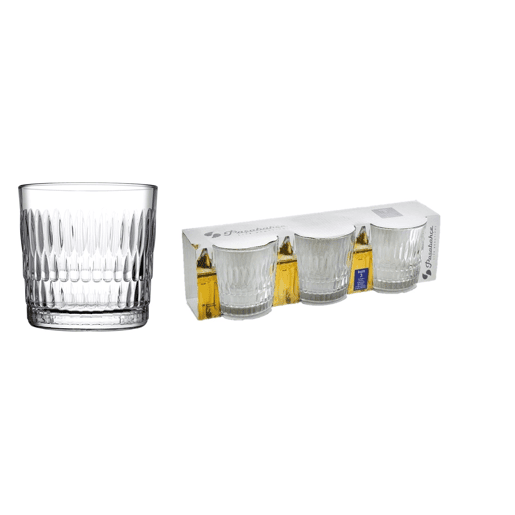 Conjunto de 3 copos RAIN 30 cl marca PASABAHCE