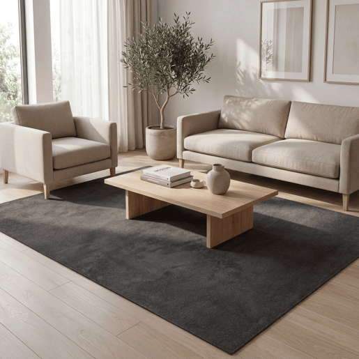 Tapete VEGAS 160x230cm cor antracite
