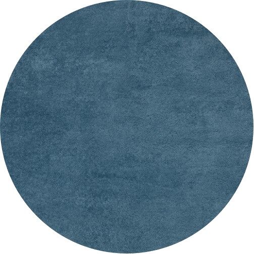 Alfombra vegas redonda diámetro 120cm color azul - conforama