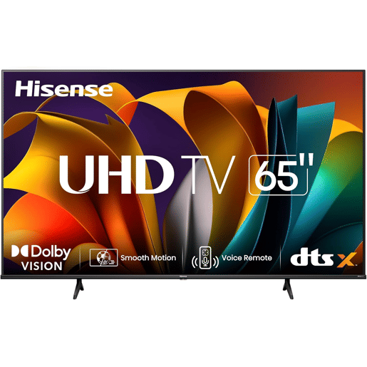 TV 65 polegadas HISENSE 65A6Q 4K Smart TV