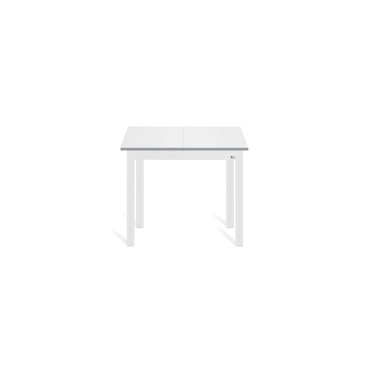 Mesa de cozinha extensível B-BOOK 80x4080cm branca
