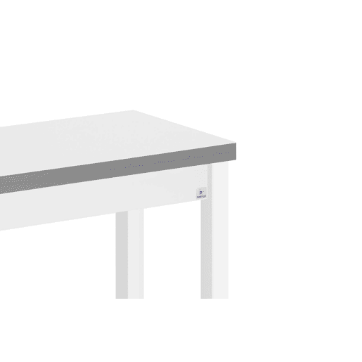 Mesa de cozinha extensível B-BOOK 80x4080cm branca